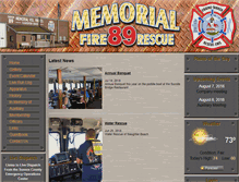 Tablet Screenshot of memorialfire89.com